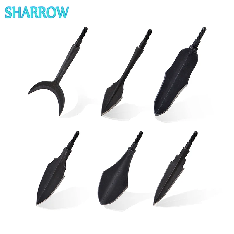 

3pcs Traditional Arrowhead Archery Broadhead Carbon Steel Target Point Tips Arrow for Bow and Arrow Hunting Shooting Accessories