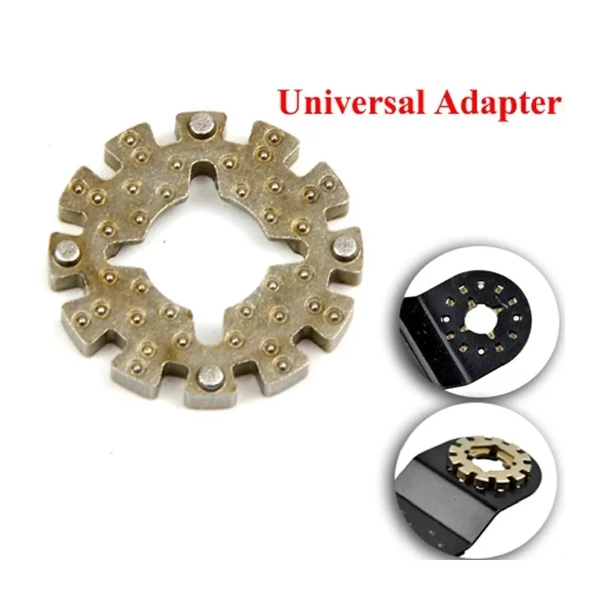 5 Pcs Oscillating Saw Blades Adapters Circular Star Lock Adapter Universal Quick Release OIS