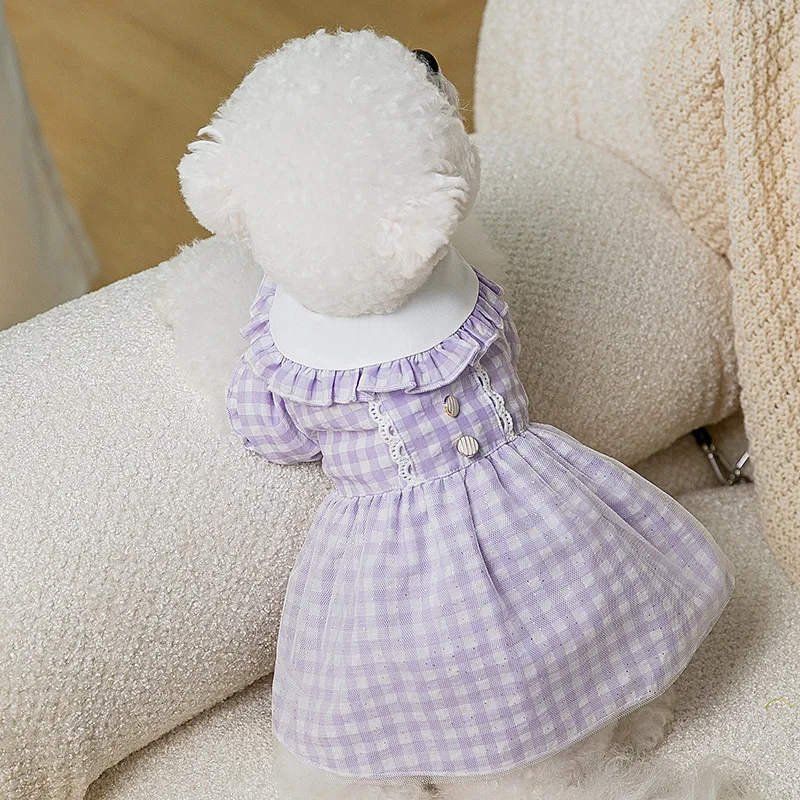 

Dog Dress Chihuahua Yorkie Yorkshire Puppy Pomeranian Clothes Shih Tzu Maltese Small Dog Costume Pet Clothing Skirt Summer