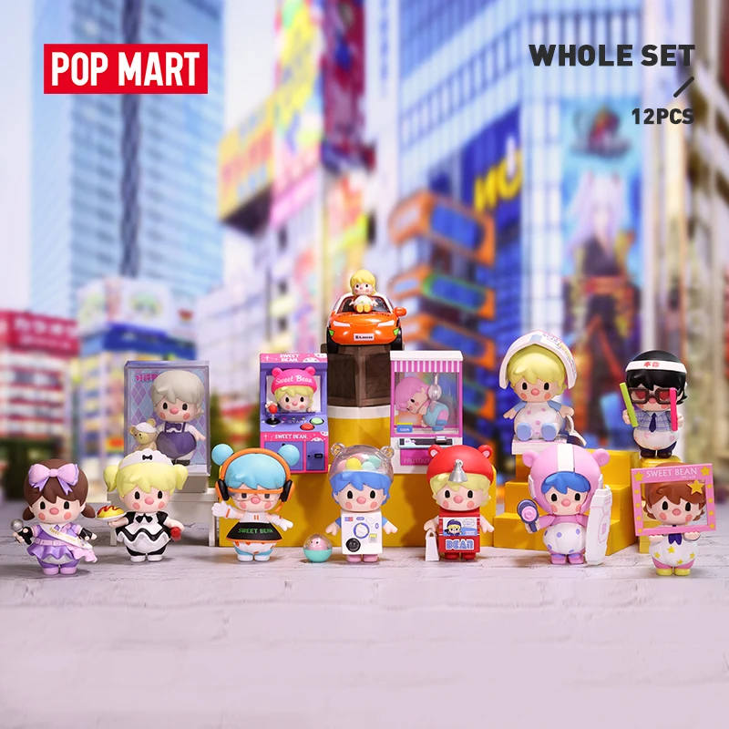 

Pop mart серии sweet bean akihabara, реальные игрушки, угадай сумку, Слепой Мешок, игрушка, Аниме фигурки, милая модель, подарок для девочки на день рождения