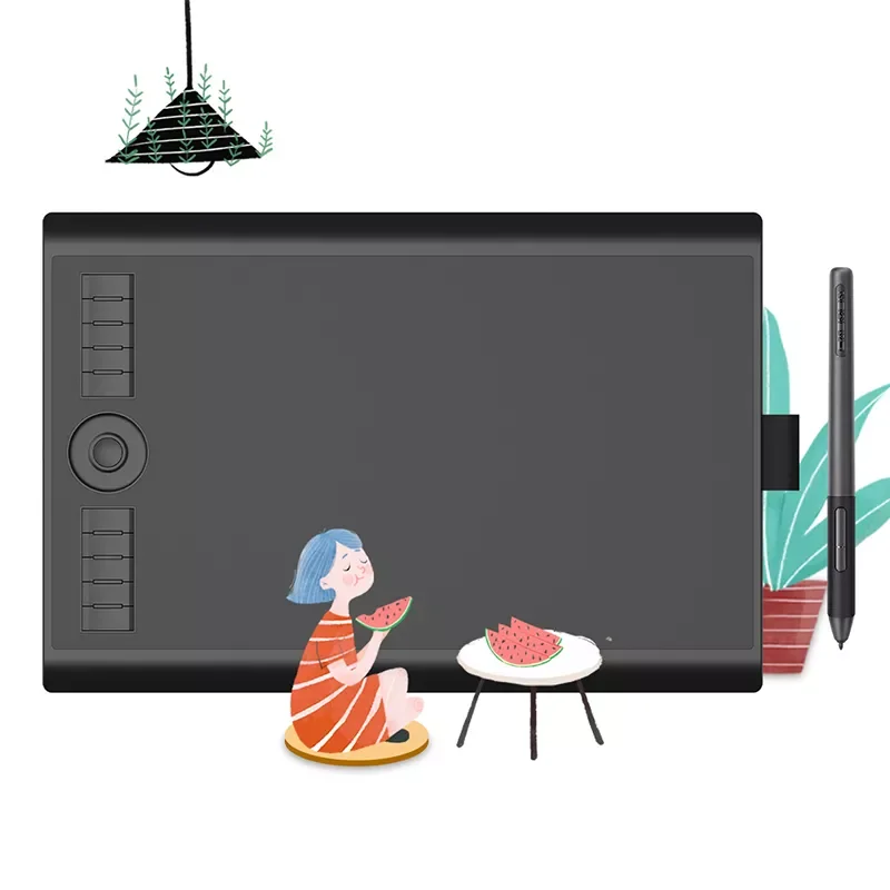 

GAOMON M10K PRO 10 * 6.25'' Graphic Pen Tablet Drawing Board with 8192 Pressure Battery-Free Stylus Support OTG Function