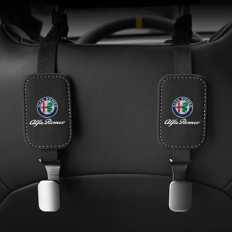 

Крючок на подголовник автомобильного сиденья, органайзер на заднее сиденье, вешалка, держатель для хранения для Alfa Romeo Giulia Stelvio 159 147 156 166 ...