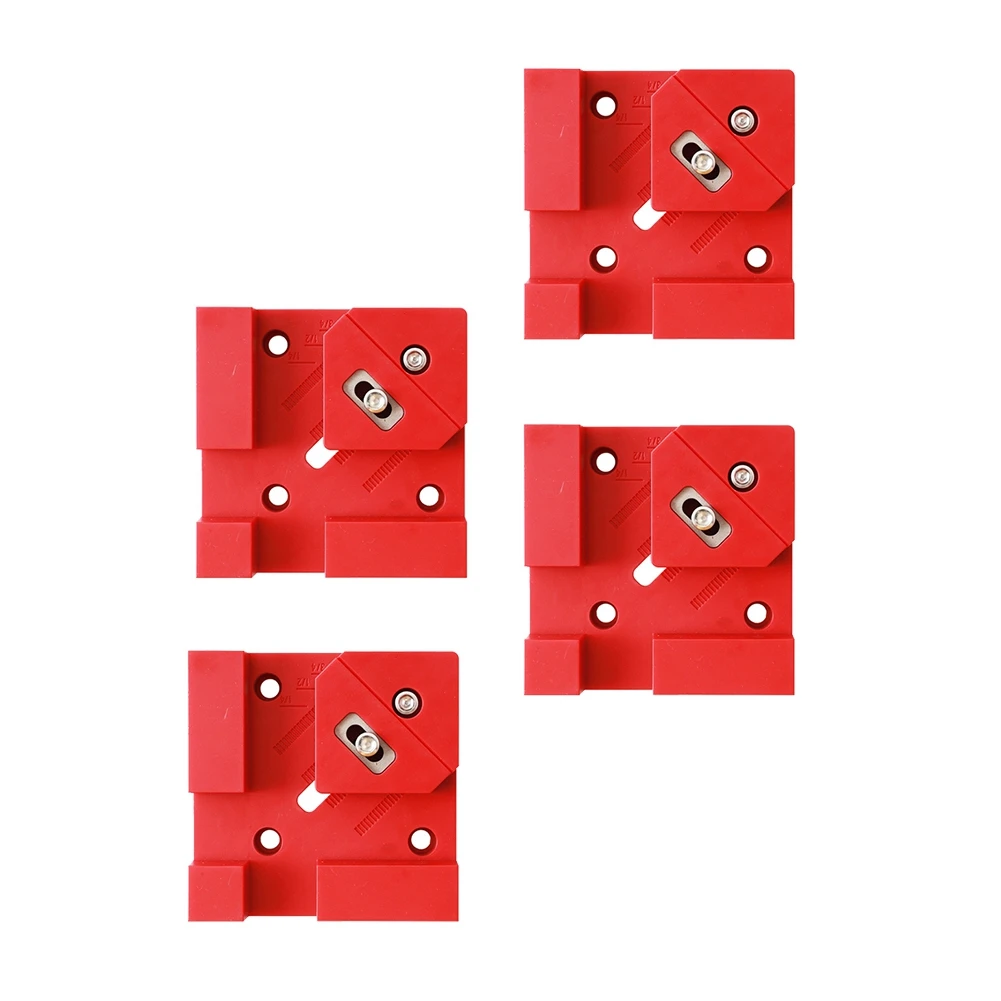 

90 Degrees Right Angle Clamps Auxiliary Fixture Splicing Board Positioning Panel Fixed Clip Carpenter's Woodworking 4Pcs