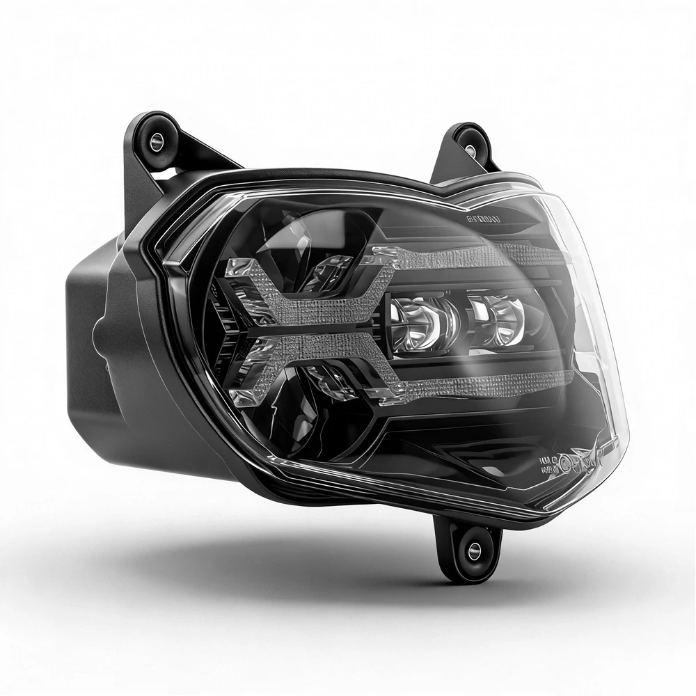 

KEMIMOTO для BMW F800ST F800S F 800GT 800GT, новая светодиодная фара E24-Mark, передняя фара в сборе, модернизированная фара для мотоцикла