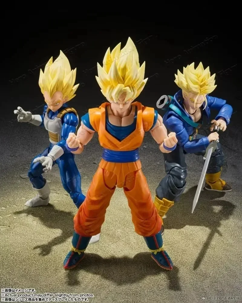 Фото В наличии Оригинальная фигурка Bandai Dragon Ball S.H.Figuarts SHF SSJ Super Saiyan Vegeta Danger Pride, аниме-фигурка, модель из ПВХ №2