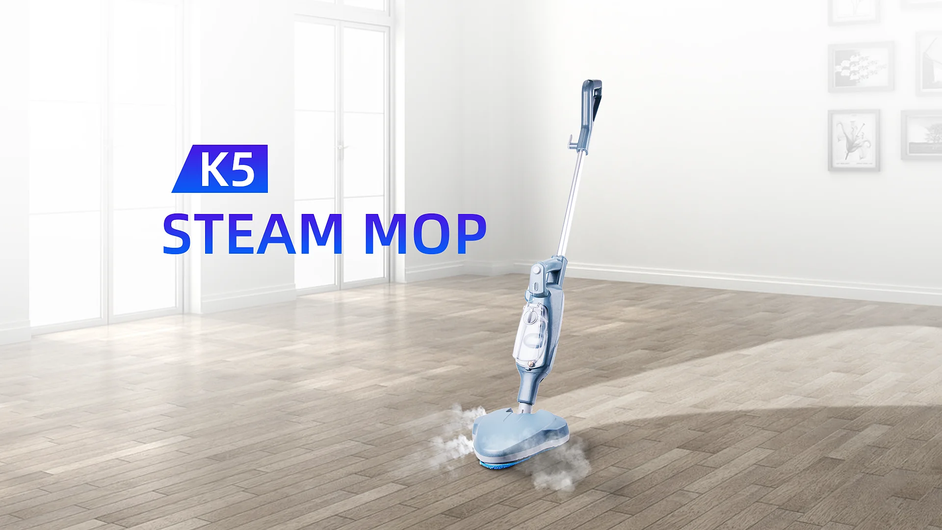 

Upright Handheld Stick Multifunctional Steam Mop Cleaner