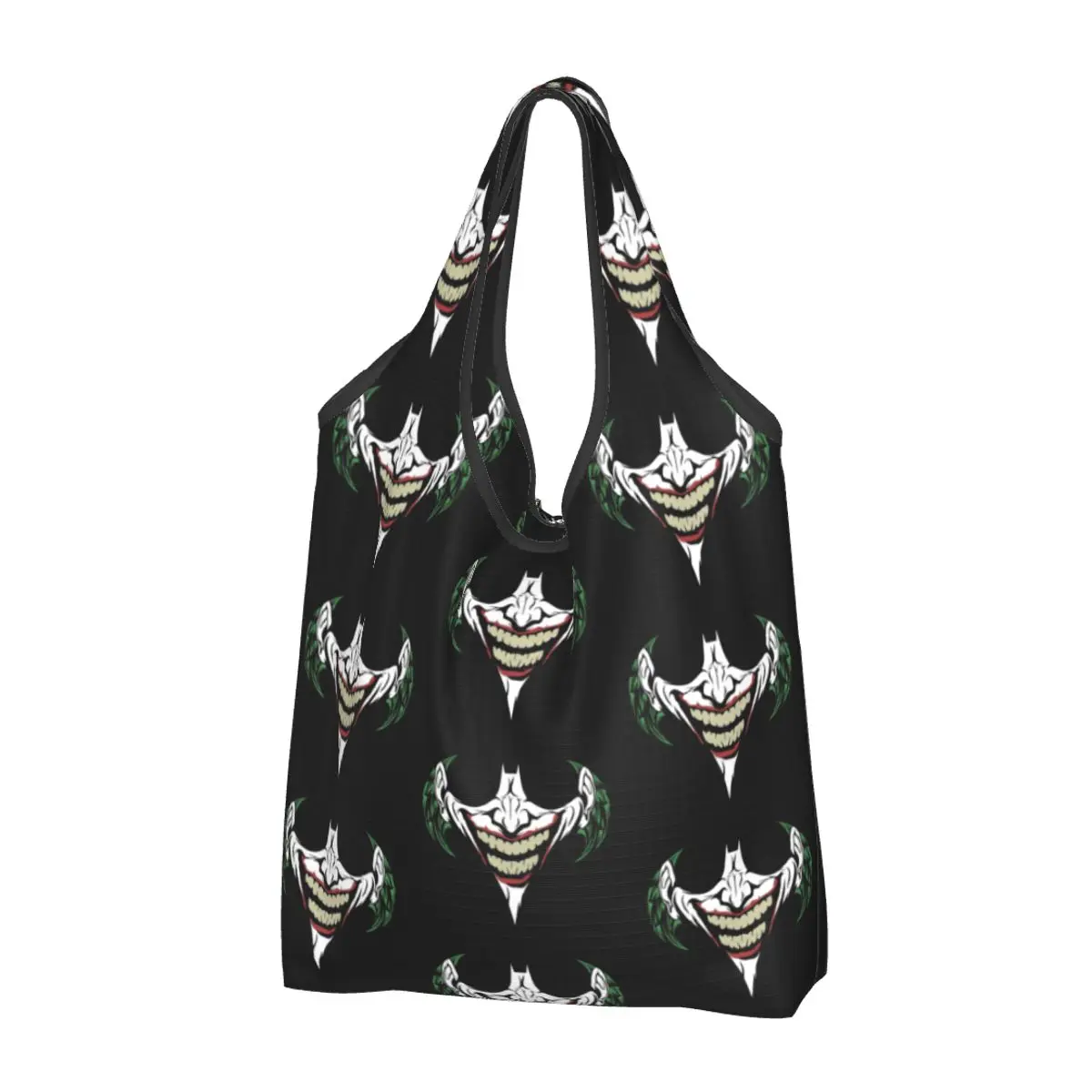 

Bat Man Grocery Tote Shopping Bags Women Funny Symbol Bat Logo CuteLittle Animals Shopper Shoulder Bags Large Capacity Handbags
