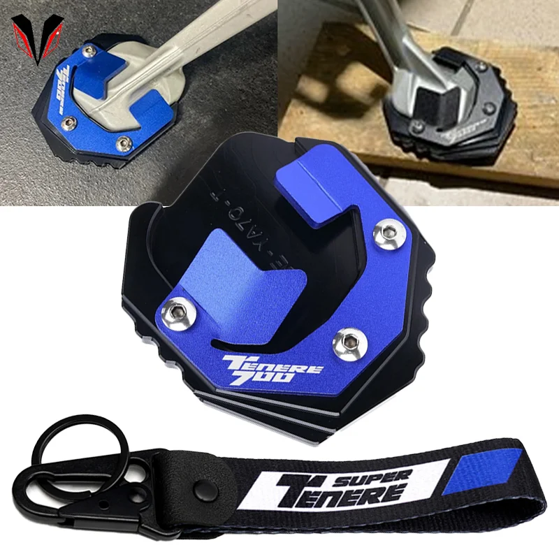 Для Yamaha Tenere 700 Tenere700 T7 World Raid 2024 аксессуары для мотоциклов подставка ног боковая