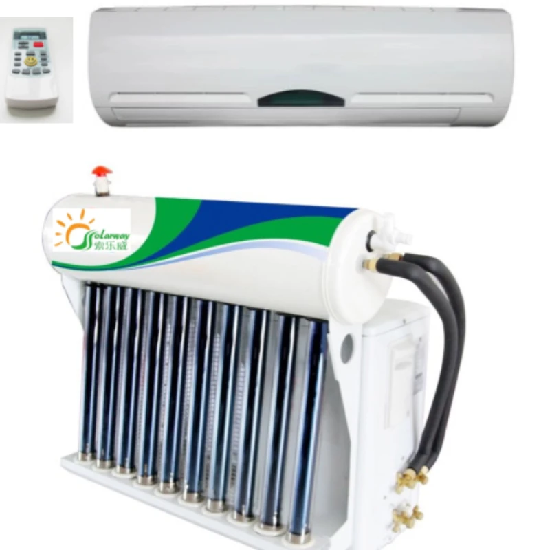 

Hybrid solar thermal air conditioner