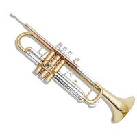 oem trumpets professional brand with trumpet case wind musical instrument gold lacquer surface
