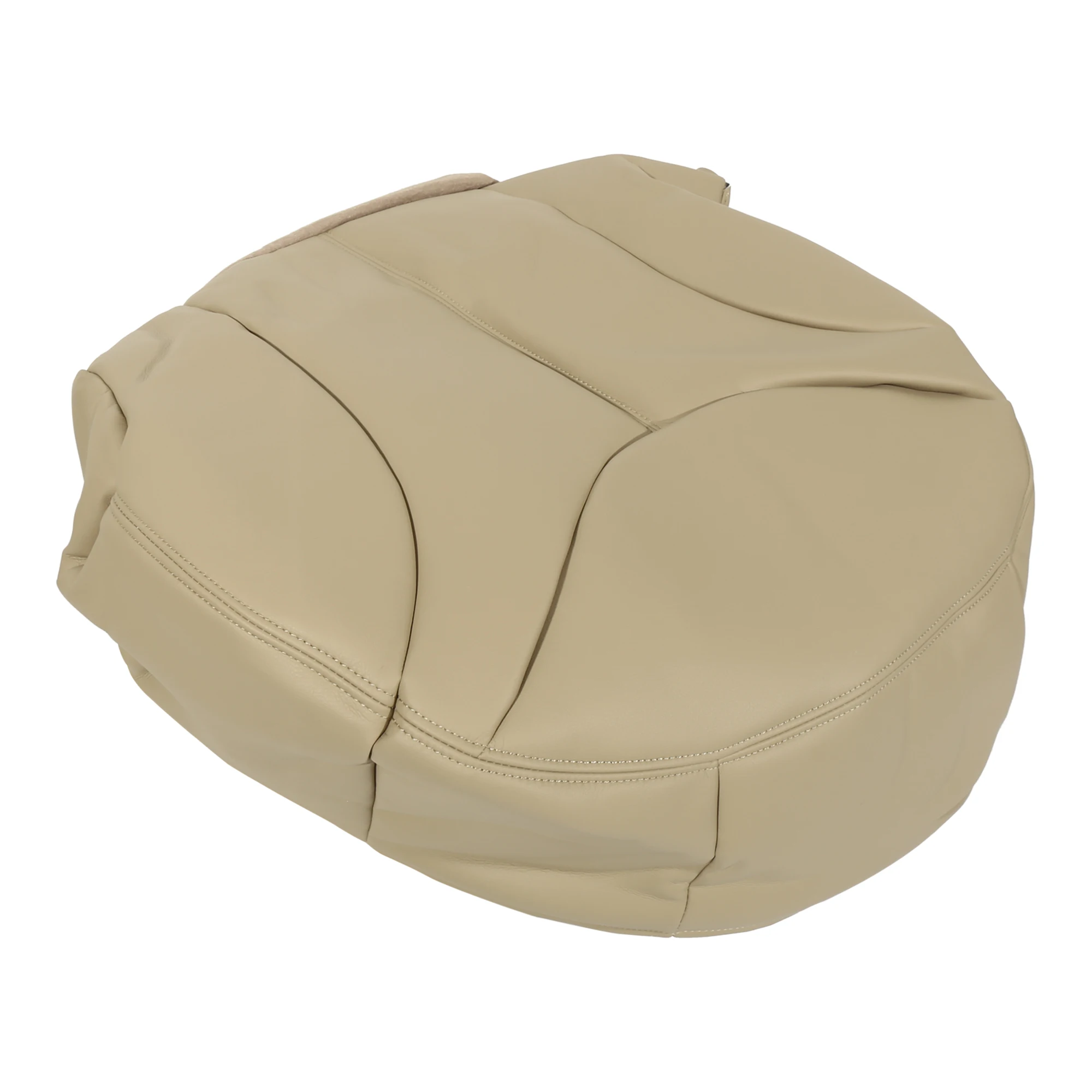 

Beige Faux Leather Front Seat Bottom Cover Seat Cover Protector Replacement for GMC 2000-2002