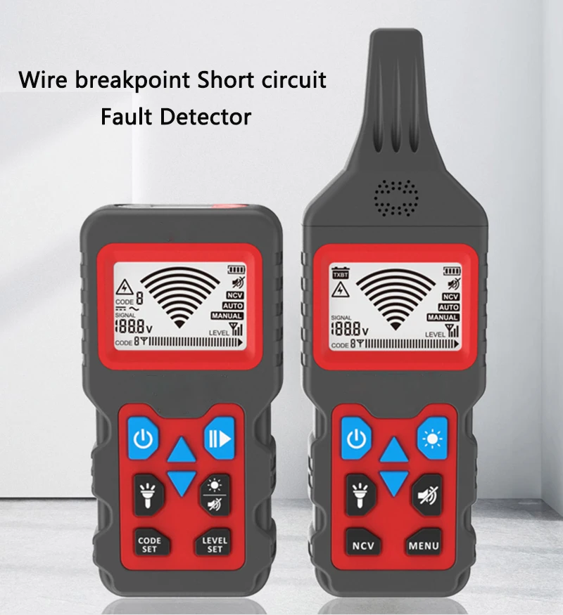 

Underground Cable fault detector Wire breakpoint Short circuit Detector 380V strong current Wire finder/checker Wire tracker