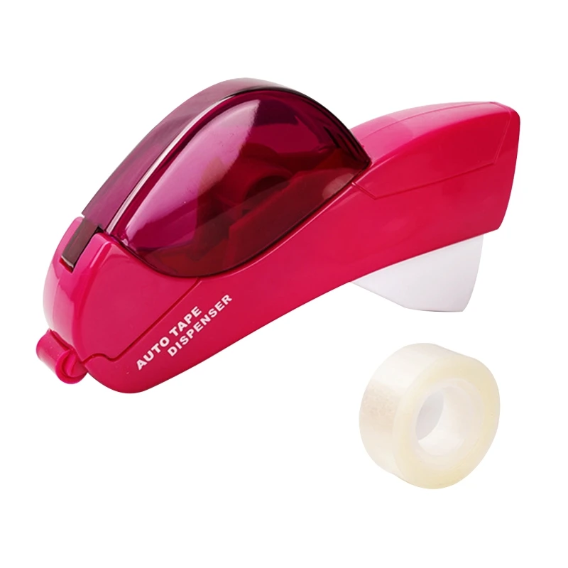 

Safe Trigger Squeeze Tape Dispenser for ½-Inch and ¾-Inch Tape One Press Handheld Packaging Cutter Tools Sealing Machine
