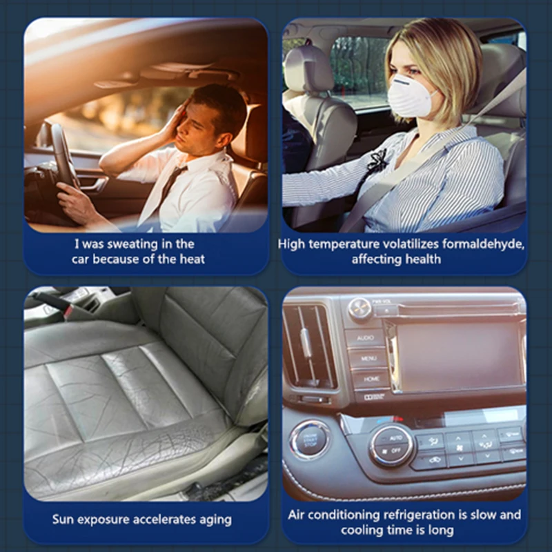 Фото Автомобильный зонт-отражатель для Citroen C2, C3, C4, C4L, C5, C6, C8 №5