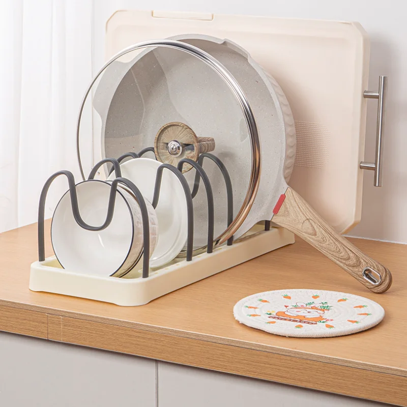 Стандартная стойка съемные держатели для тарелок кухонная посуда крышка