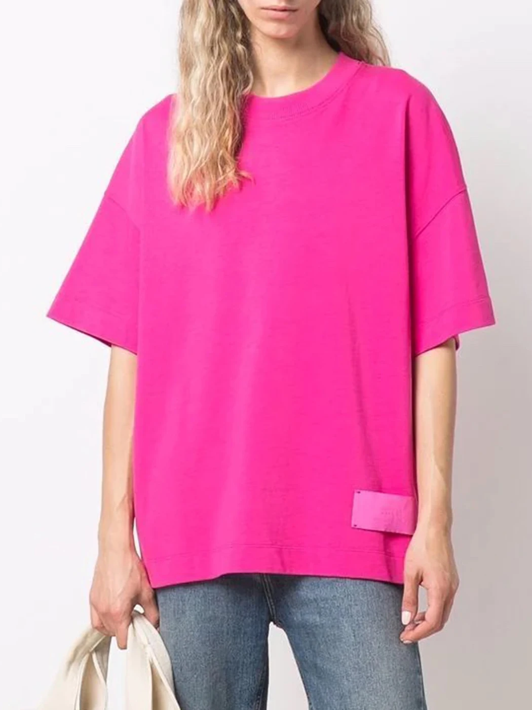 

Женская футболка с коротким рукавом, круглым вырезом и круглым вырезом