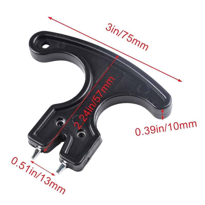 

1 Piece Golf Shoe Spike Wrench Nail Lifter Remover Turn Nail Remover Plastic Handle