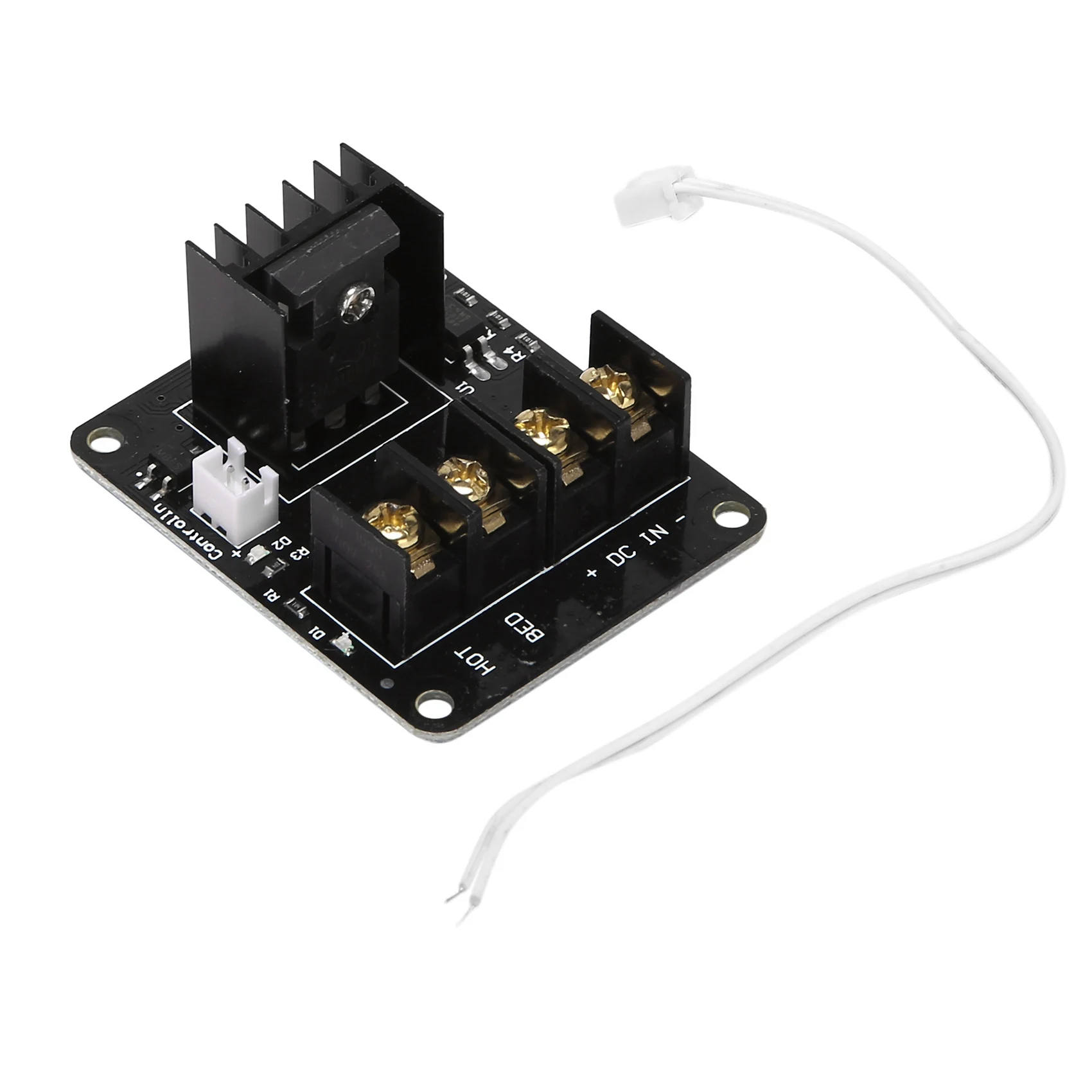 

3D Printer hotbed MOSFET expansion module inc 2pin lead Anet A8 A6 A2 Compatible Black