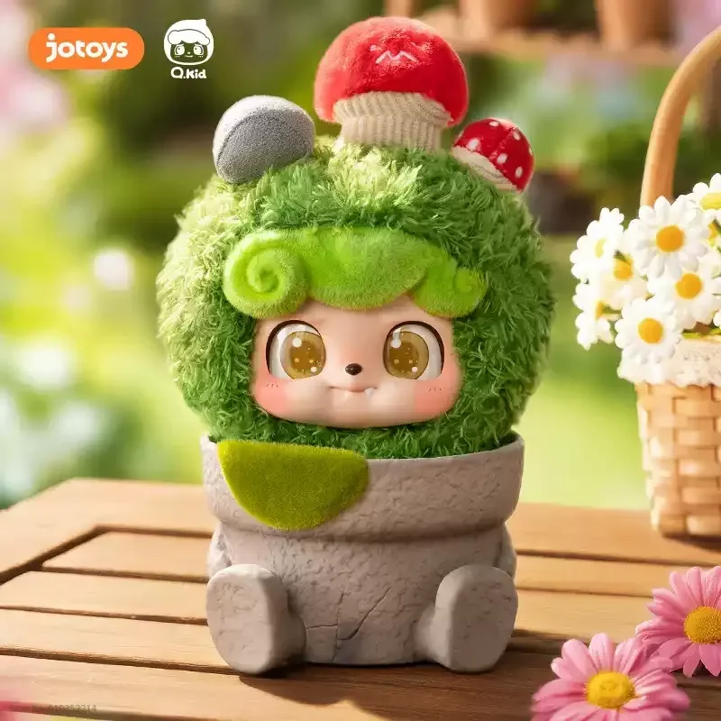 Фото Коллекционная плюшевая фигурка Jotoys Blind Box Qbao из серии «Растения в горшках», настольное декоративное украшение, подарок-сюрприз для взрослых №3
