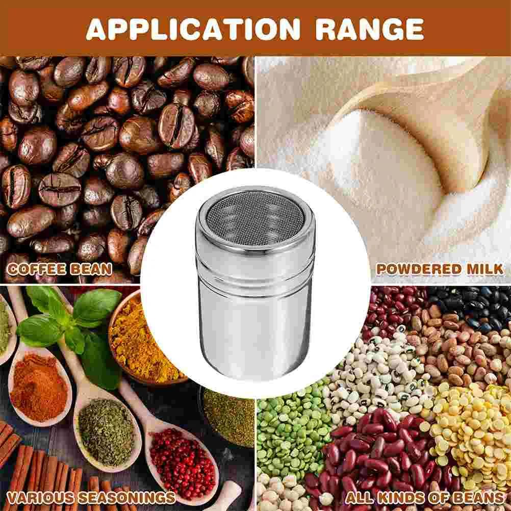 Сито для кофе тряпка шоколада шейкер порошка дозатор сахара полипропиленовая