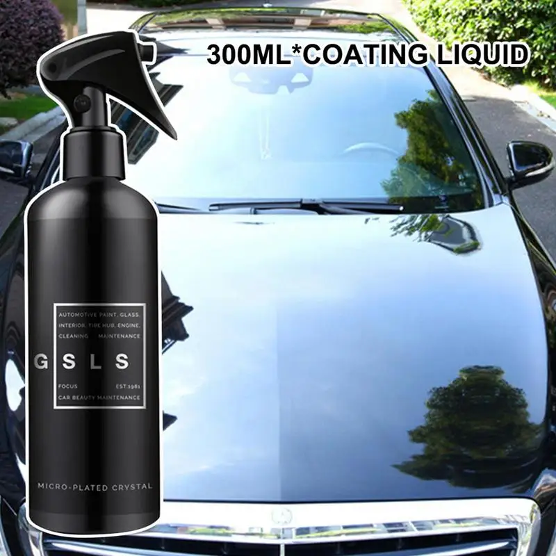 

300ML Full Car Nano Coating Liquid Coating Spray Hydrophobic Wax Car Paint Care Coating Liquid Crystal Protective Film For Car