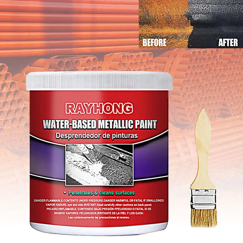 

100Ml Car Anti-Rust Chassis Rust Converter Water-Based Primer Metal Surface Rust Remover Weather-Proof Long Lasting Deruster