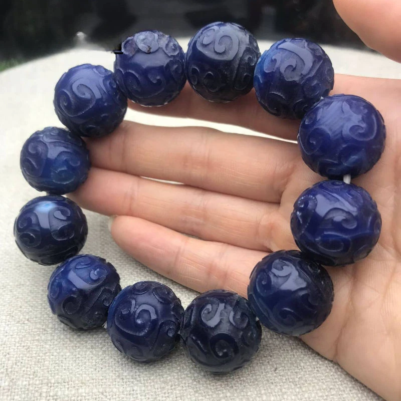 Браслеты из натурального агата для мужчин и женщин браслеты в стиле Джокера.