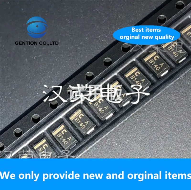 

50 шт., 100% новый оригинальный зеркальный Шелковый экран B140 1A 40V SMA