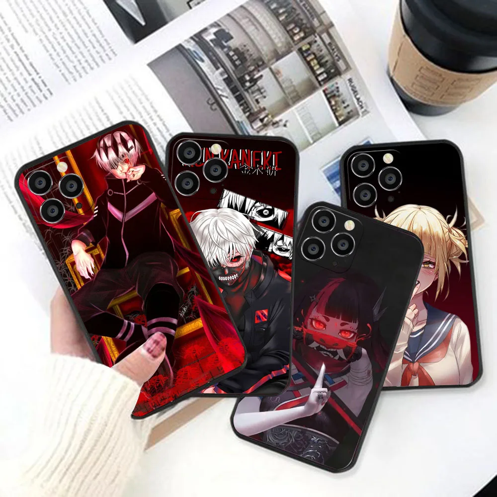 Мягкий чехол TS-40 Tokyo Ghoul для Moto G100 E7 E7i G42 G52 E32 G9 G10 G Edge 20 30 S Lite Pro Play Power