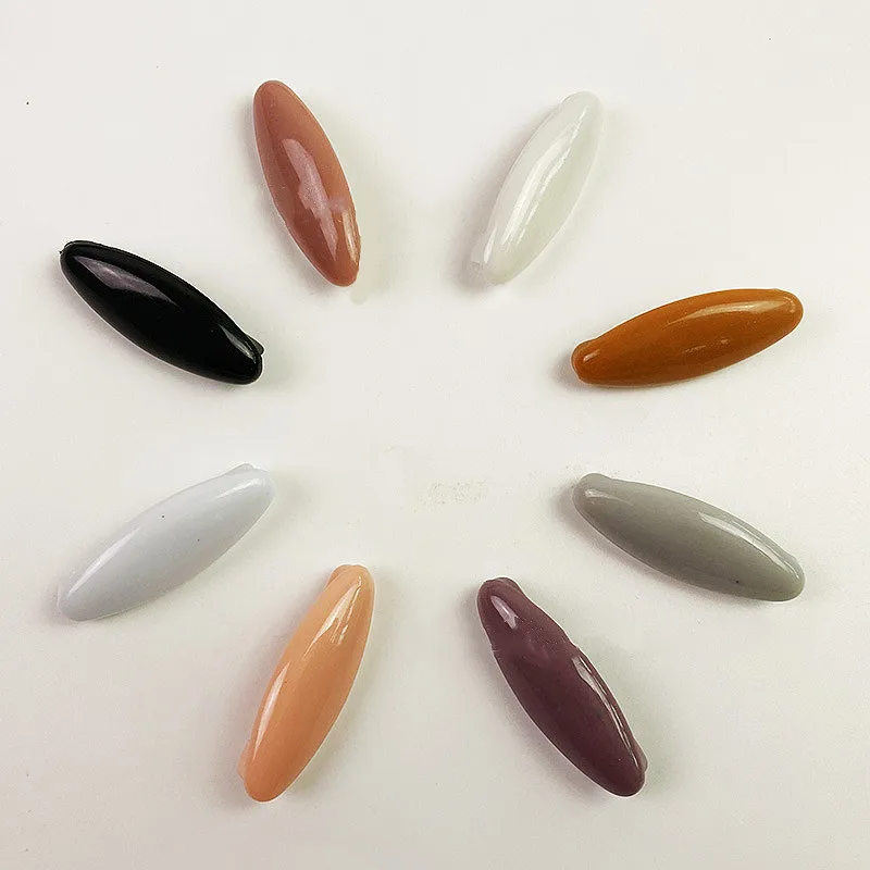 

8pcs Safety Muslim Hijab Pins Scarf Women Elegant Brooch Clips Mixed Color Black White Clothing Accessories Wholesale Jewelry