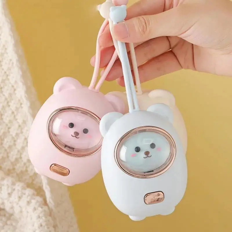 

Hand Warmers Rechargeable Cute Bear Shape Reusable Hand Warmer Built In 2400mAh Battery Fast Heating RGB Light Heating Pad For