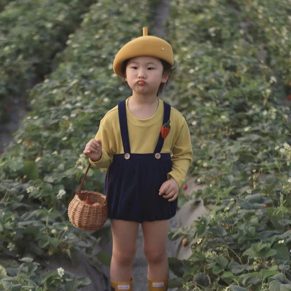 Ins Hot Selling Straw Bag Summer Mini Rattan Small Bag Retro Bucket Handbag Children Outdoor Beach Shoulder Bag