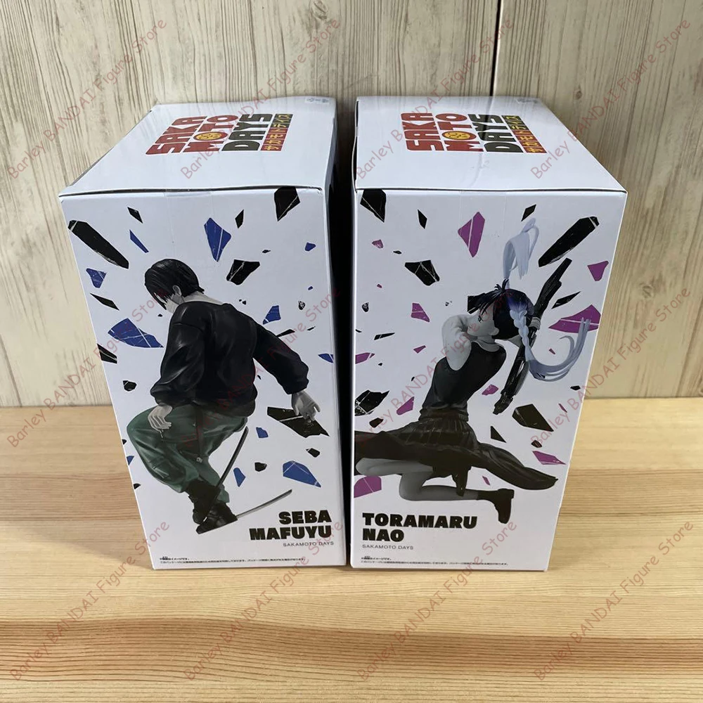 Фото Оригинал в наличии BANPRESTO Sakamoto Days вибрационные звезды Seba Mafuyu Toramaru Nao аниме фигурки модель в штучной упаковке игрушки праздничные подарки №2