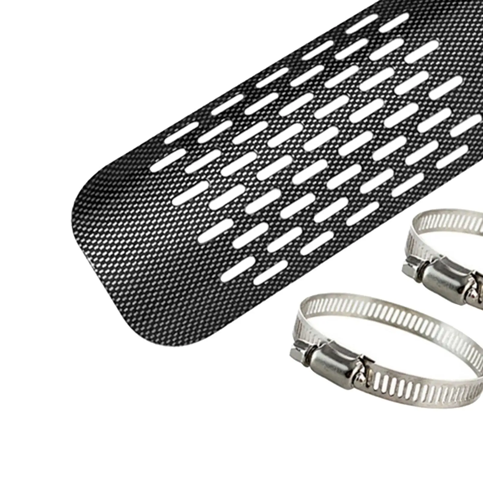 Выхлопной глушитель трубы тепловой протектор с зажимами для Prince