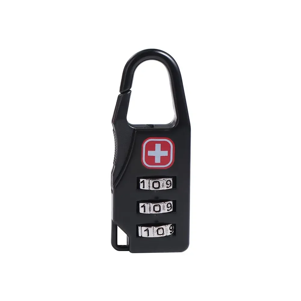 1 шт. портативный замок из сплава, навесной замок, уличный дорожный багаж, рюкзак на молнии, сумка, безопасный противоугонный кодовый замок с кодовым номером