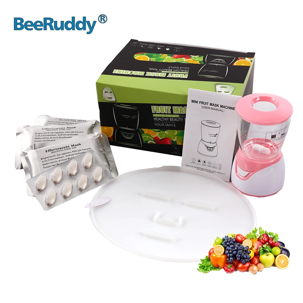 

BeeRuddy мини машина для изготовления фруктовых масок Сделай Сам автоматическая машина для изготовления маски для лица натуральные коллагенов...