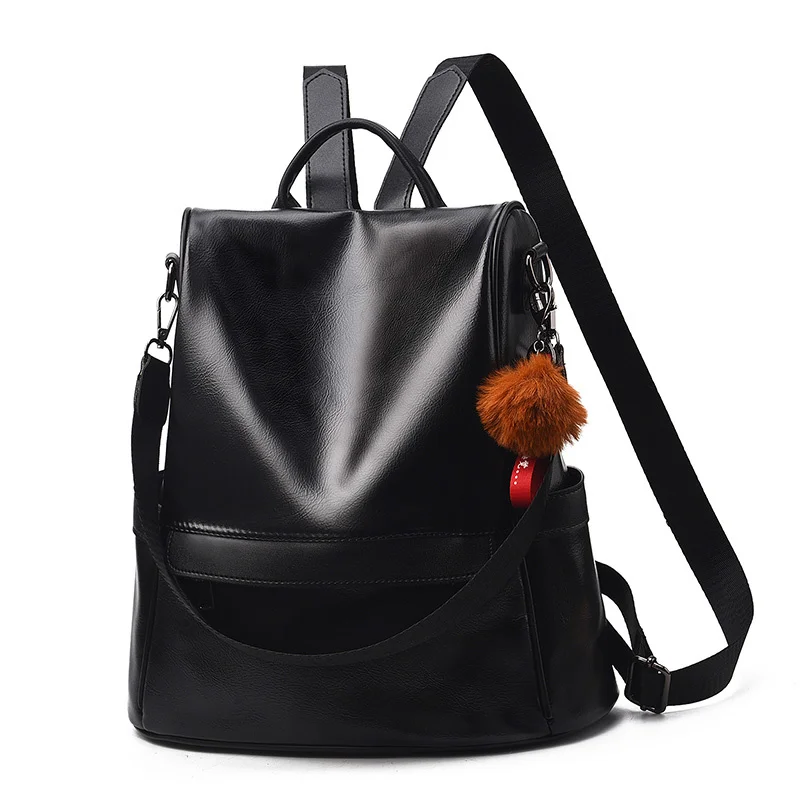 

Bags Anti School Theft for Backpacks Women 2023 Teenage Girl Vintage Leather Back Pack Antirrobo travel Backpack Mochila Mujer