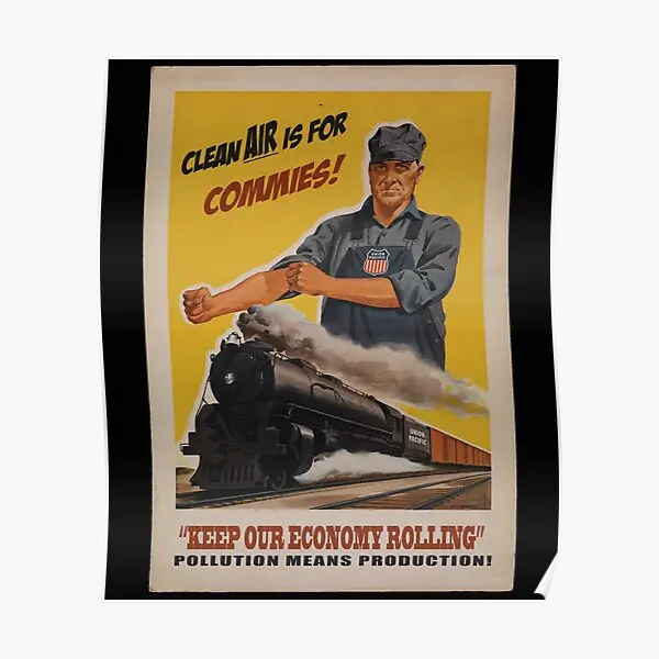 

Постер «чистый воздух» для Commies, картина, винтажный Забавный домашний декор, настенная комната, Современный художественный принт, декоративная роспись, роспись без рамки