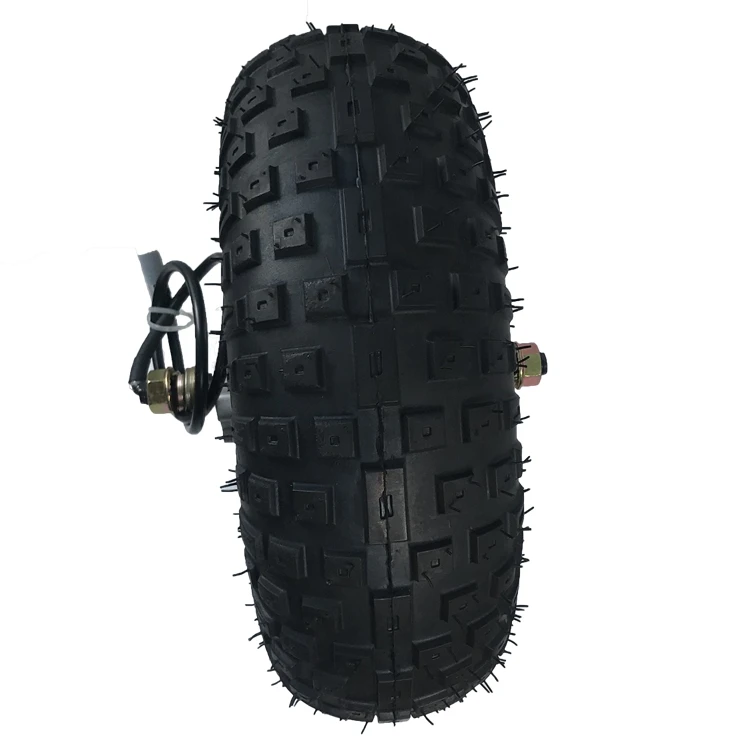 

145/70-6 off road tire brushless dc 14.5 inch high torque powered e wheelchair hub motor