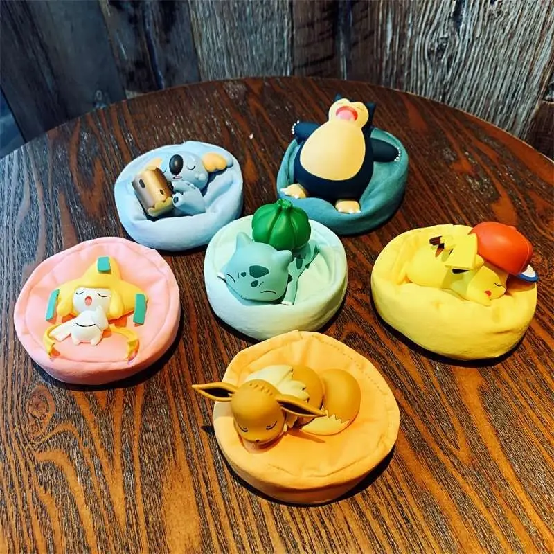

Kawaii покемон аниме мультфильм серии Пикачу Бульбазавр Psyduck Mew новый креативный Модный милый игрушечный орнамент праздничные подарки
