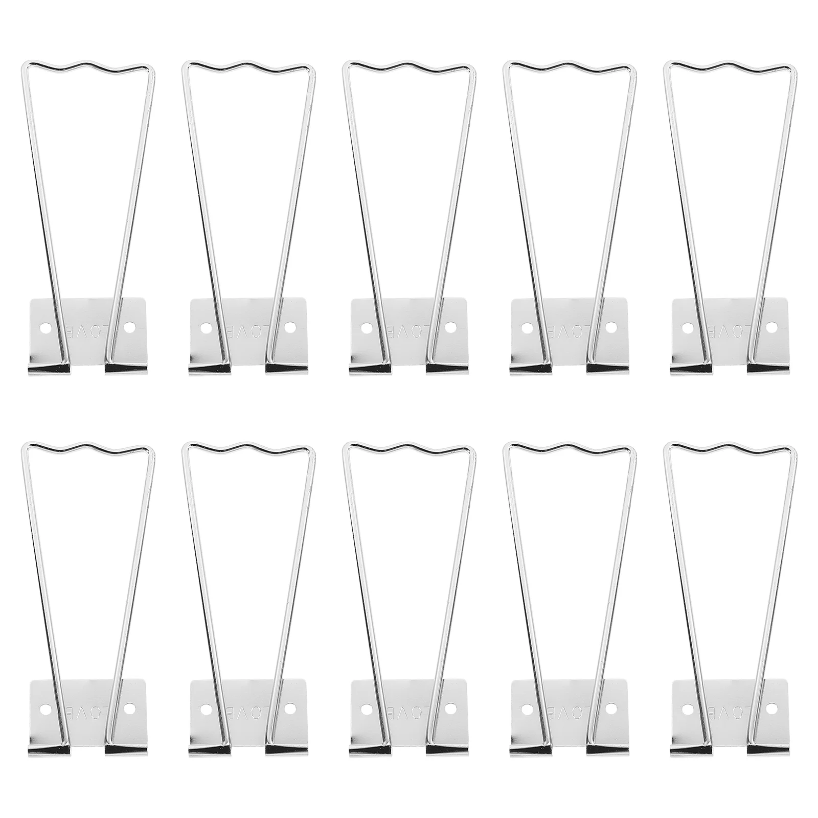 

10 шт., подставки для фотографий, черный мольберт