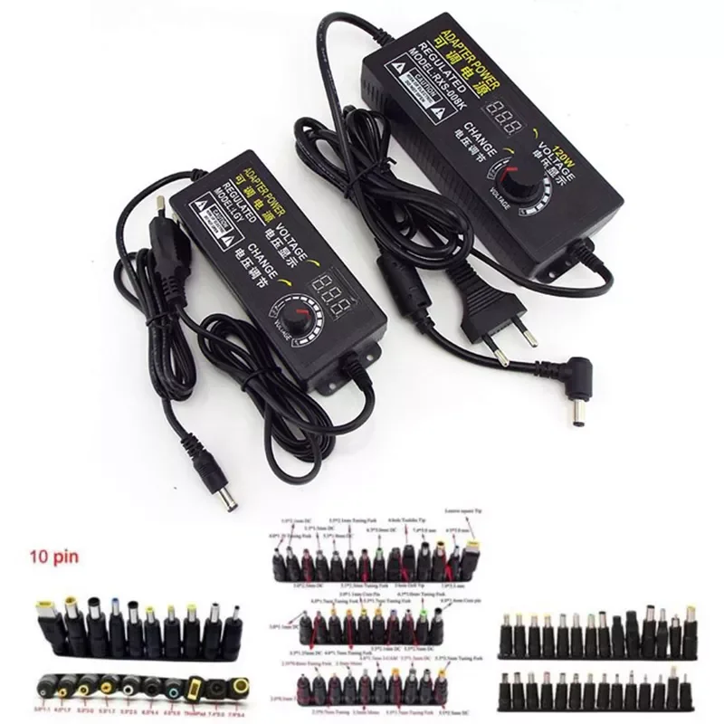 

Power Supply Adapter AC 220V To DC 3V 24V 9V 12V 15v 18v 1A 2A 3A 5A 10A Volt DC connector wall charger led display