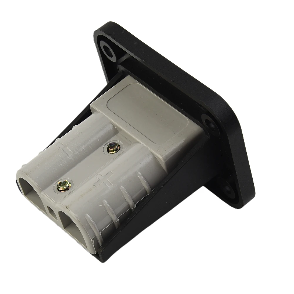 

Brand New Flush Mount For Anderson Plug With Screw 12-24V 1PC Bracket Panel Cover For Caravan Plastic Recessed