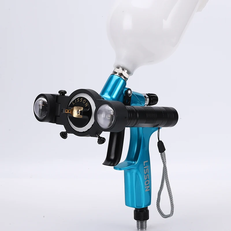 Распылитель света пистолет для аэрографии, прожектор для поиска, аксессуары для наполнения, запасные части для HVLP/LVMP.