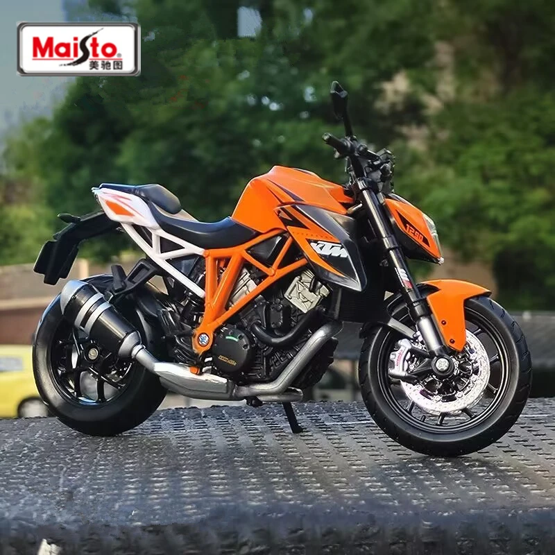 

Maisto 1:12 KTM 1290 Super Duke R Alloy Motorcycle Model Simulation Diecasts Metal Toy Cross-country Motorcycle Model Kids Gifts