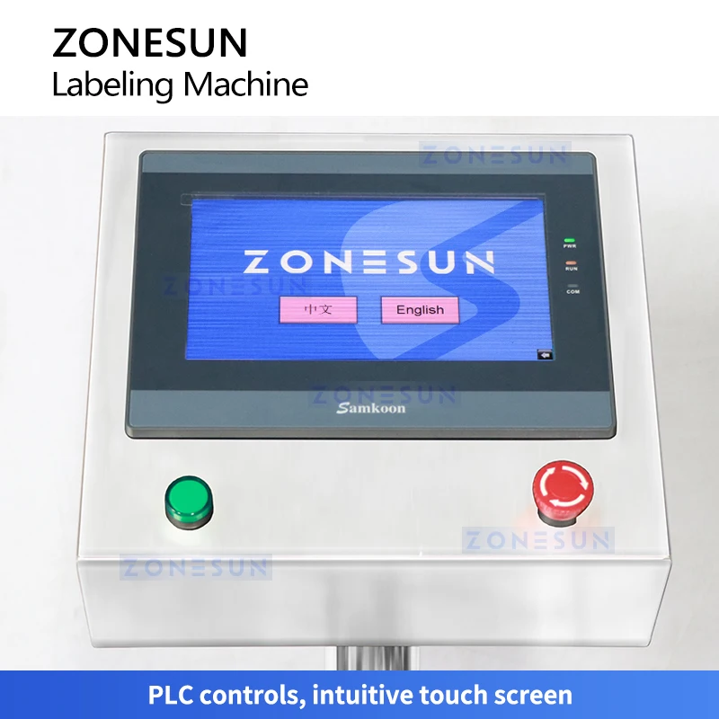 Пустой аппликатор для этикеток Zonesun автоматизированный на трубках негерметичная