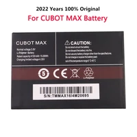 new 2022 yesrs 100 original battery for cubot max 4100mah high quality replacement backup battery in stock