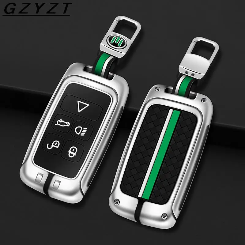 

Metal Car Remote Key Case Cover Shell Fob Land Rover Range Rover Evoque Discovery Sport Velar For Jaguar XE E-PACE XF XJ Keyless