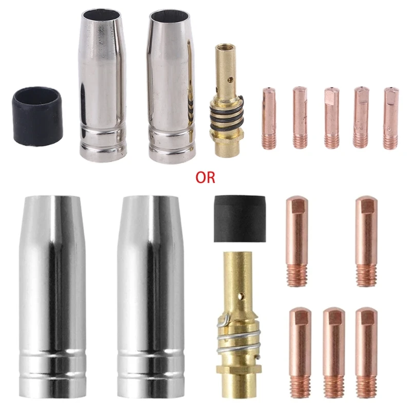

15AK MIG Welding Torch Nozzle Contact Tips Holder Welding Accessory R7UA
