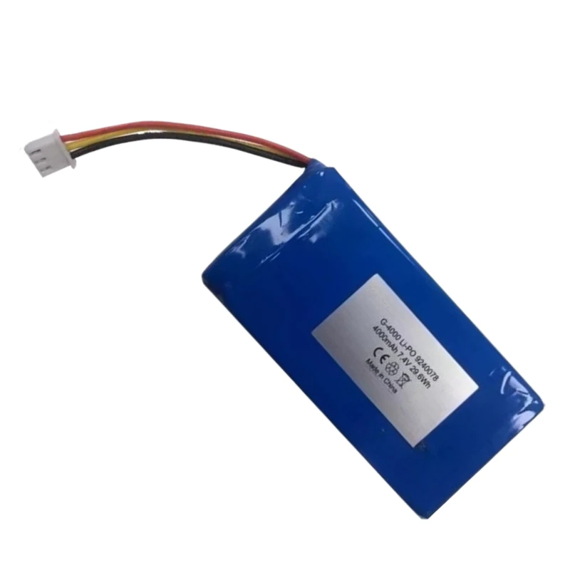 Фото Новая высококачественная литиевая батарея 9240078 2S 7.4V 4000mAh для пультов дистанционного управления FrSky X20 X18 XE №4